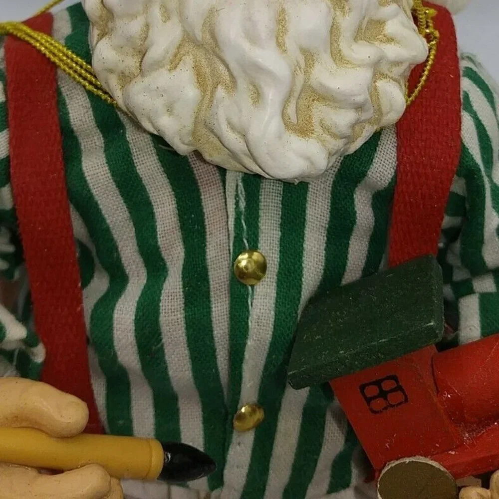 Clothtiques Possible Dreams Santa #805006 Santa's Handiwork 97 Christmas Holiday